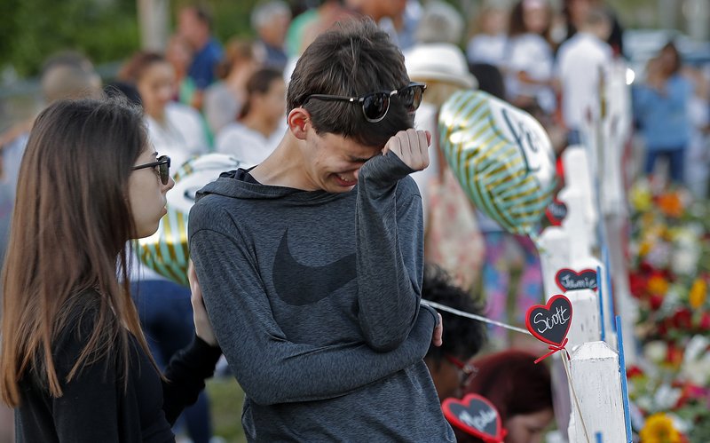 Survivors of deadly school shooting lash out at Trump