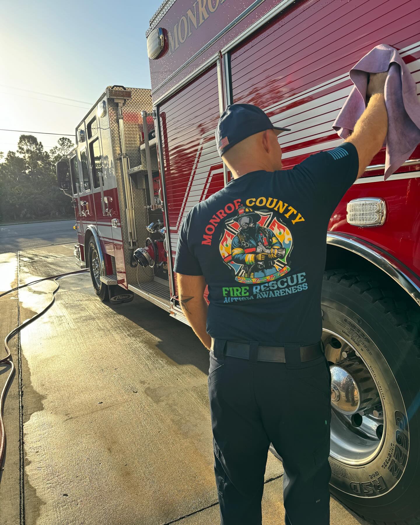 MONROE COUNTY FIRE RESCUE SUPPORTS AUTISM AWARENESS MONTH WITH NEW ...