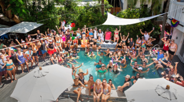 Womenfest 2024 Kat and Beth's Are You Wet Pool Party at Alexander's Guesthouse